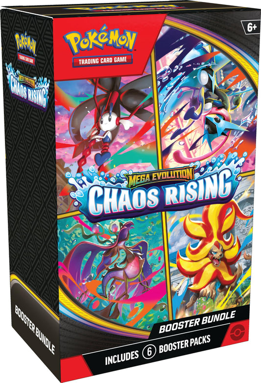 Pokémon TCG: Mega Evolution – Chaos Rising Booster Bundle