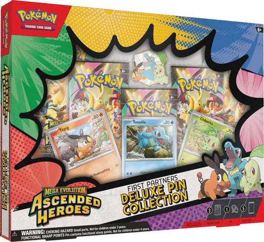 Ascended Heroes Deluxe Pin Collection First Partner